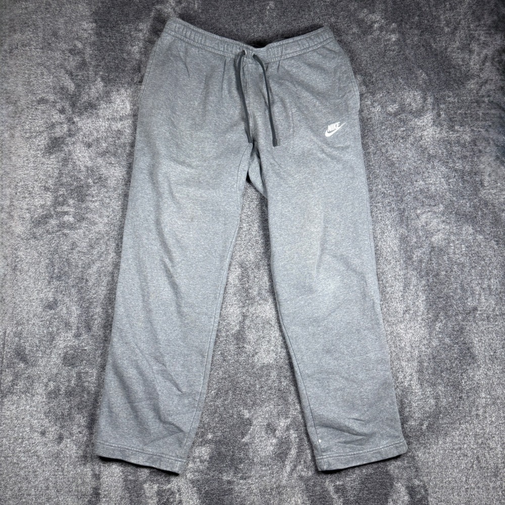 Nike Mens Sportswear Club Fleece Sweatpants Gray Large BV2707-071